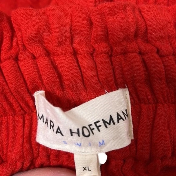 Mara Hoffman Swim, wide leg organic cotton gauze, resort wear - Picture 4 of 11